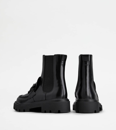 Tod's KATE CHELSEA BOOTS IN LEATHER - BLACK outlook