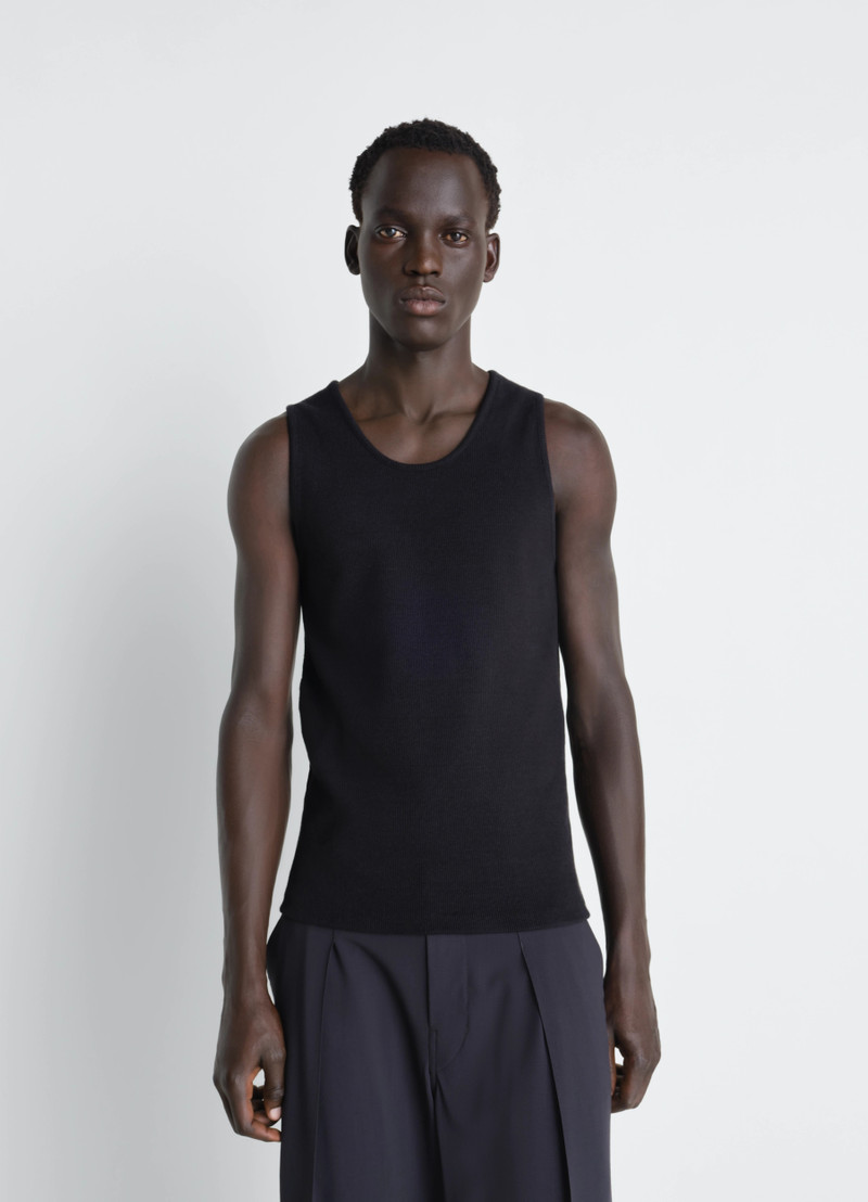 Lemaire RIB TANK TOP IN COTTON LINEN RIB JERSEY outlook