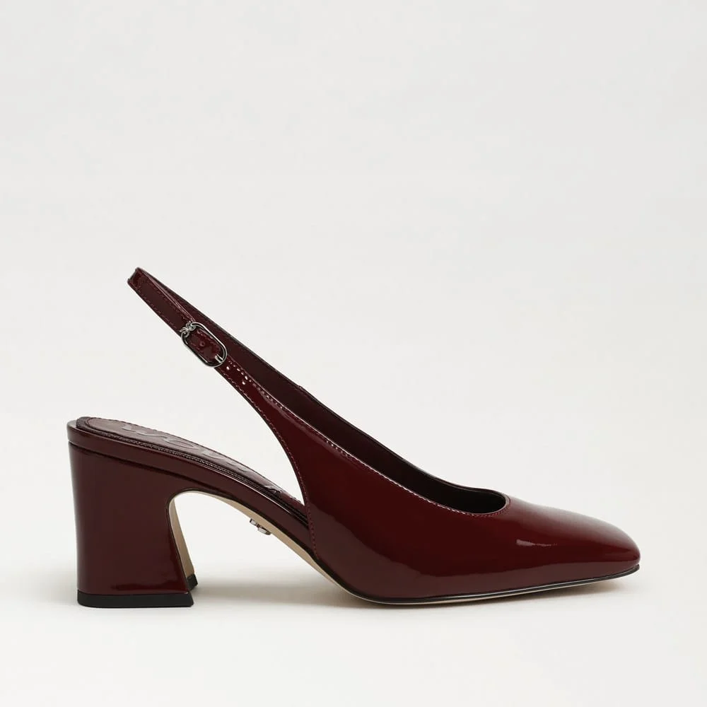 Lucille Block Heel Slingback - 1