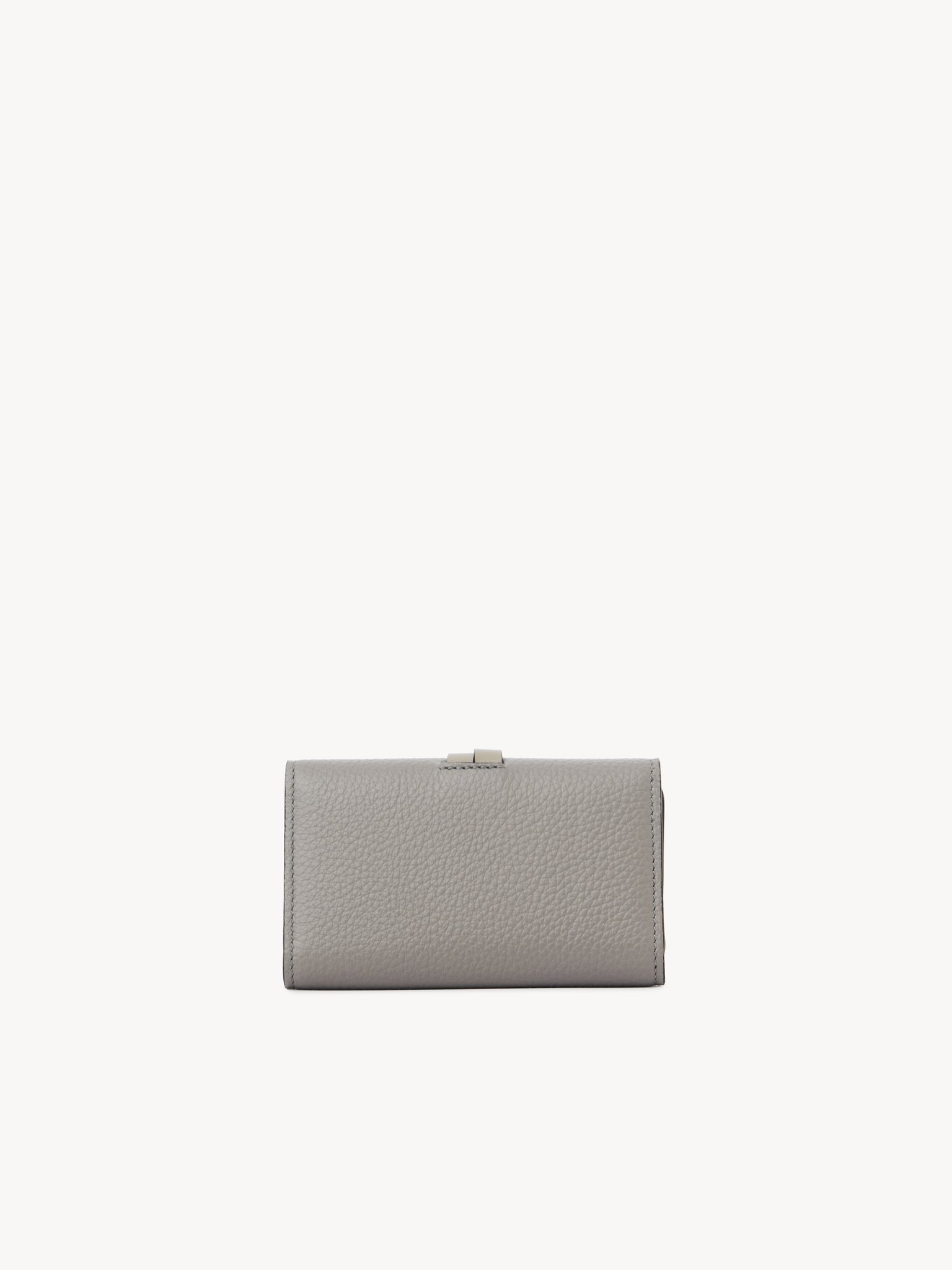 ALPHABET KEY CASE IN GRAINED LEATHER - 4