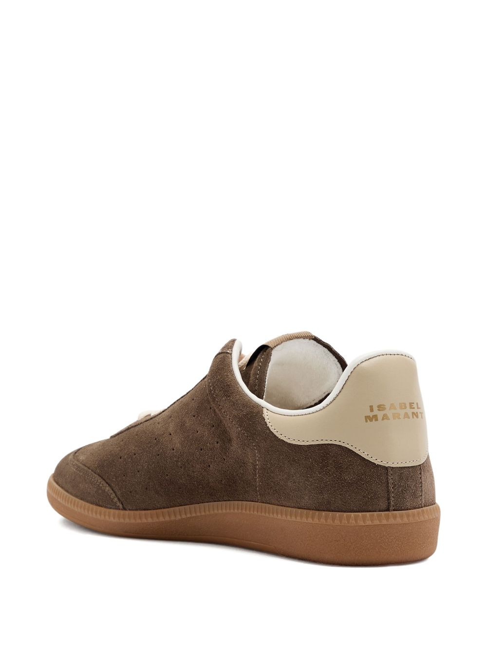Bryce suede  leather-panel sneakers - 2