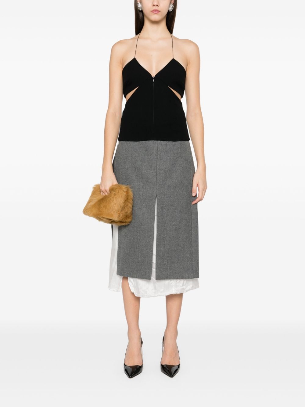 x Gieves & Hawkes Capote top - 2