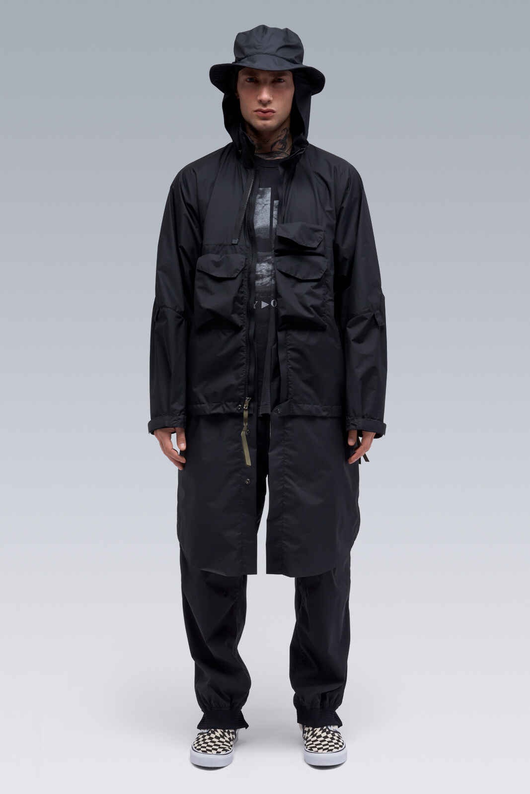 J28-WS 2L Gore-Tex Infinium™ Windstopper® Interops Jacket Black - 1