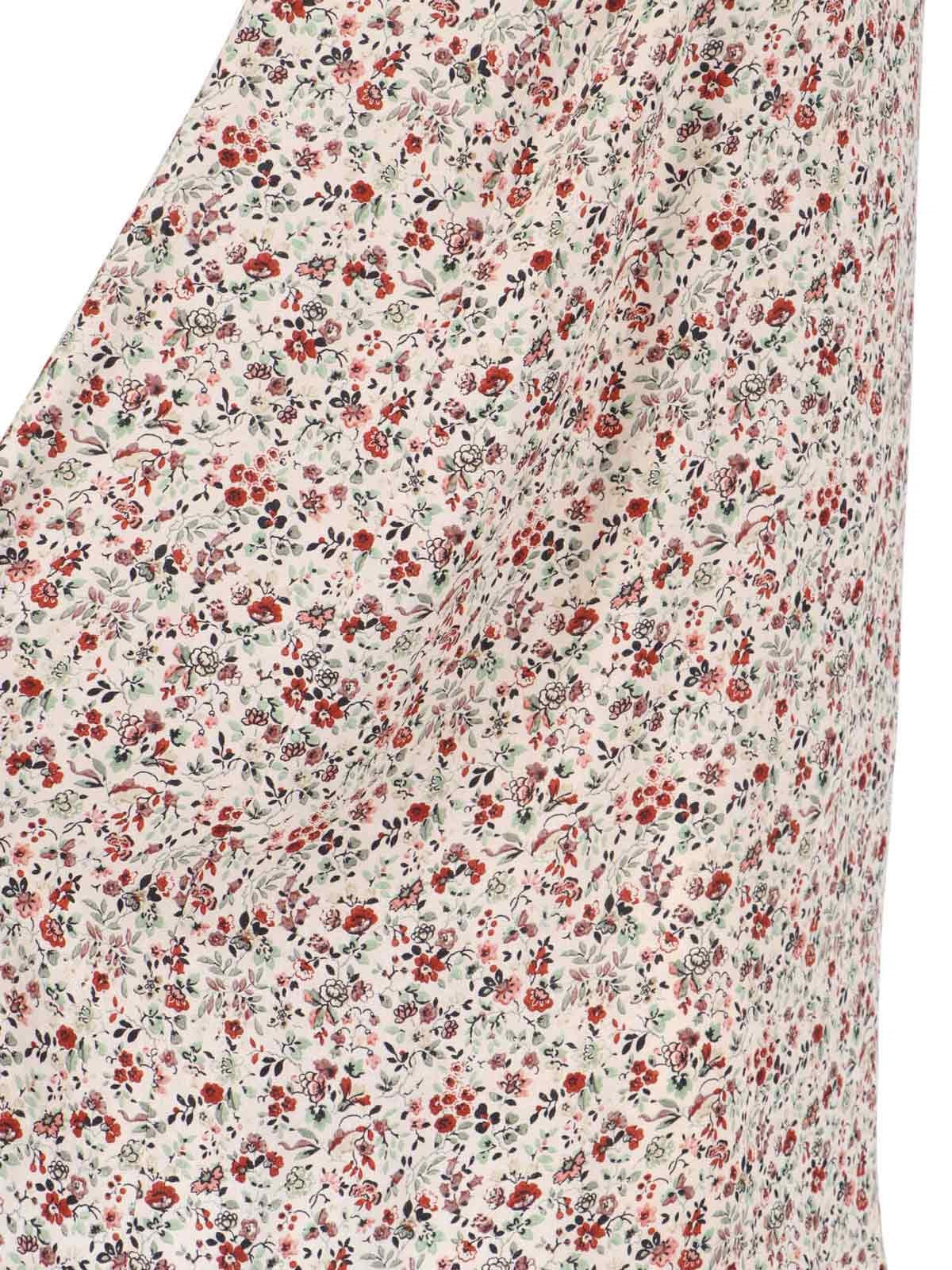 SILK MIDI SKIRT - 5