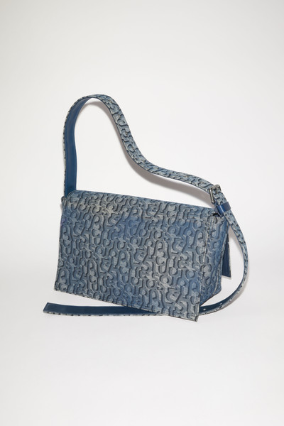 Acne Studios Monogram shoulder bag - Denim blue outlook