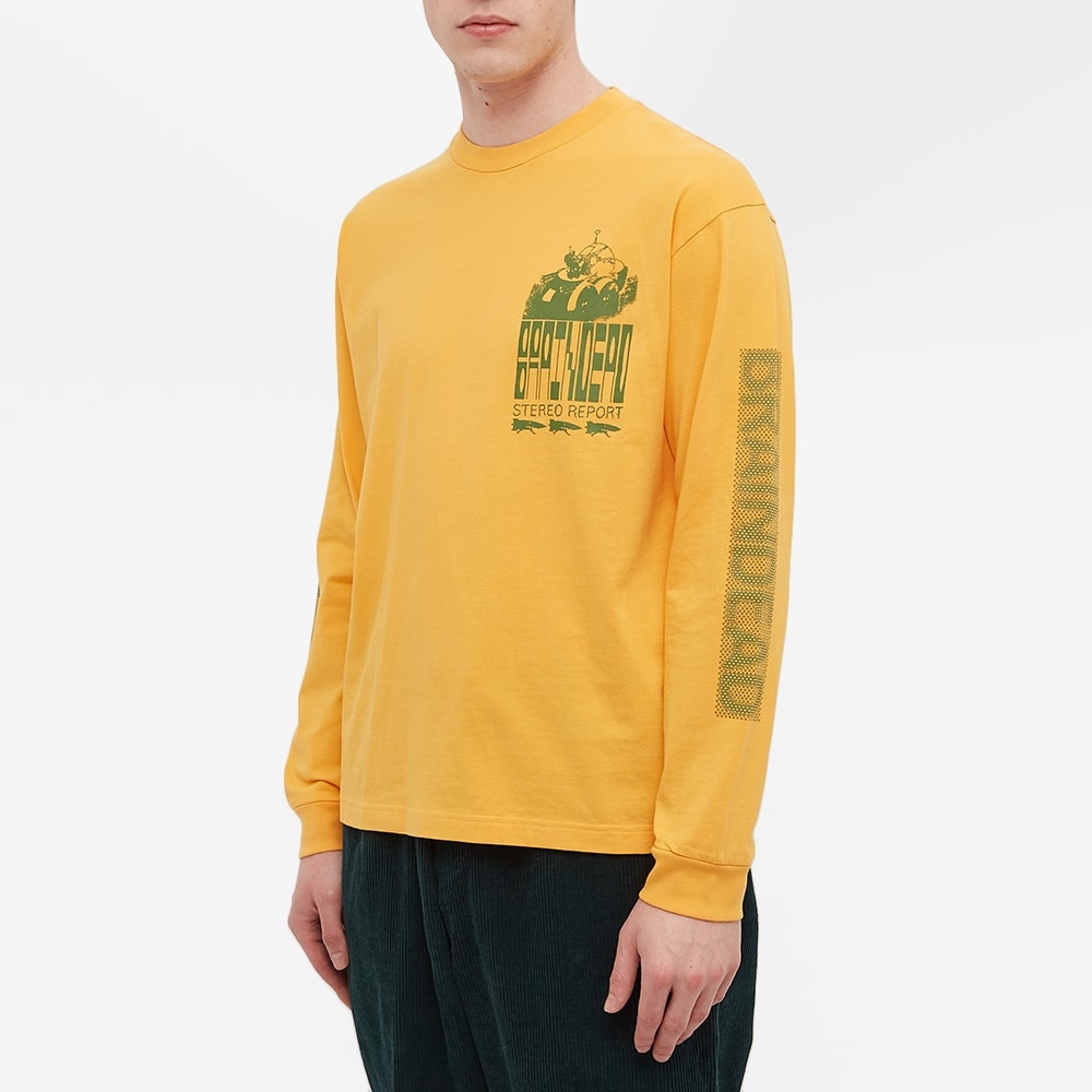 Brain Dead Long Sleeve Stereo Report T-Shirt - 2