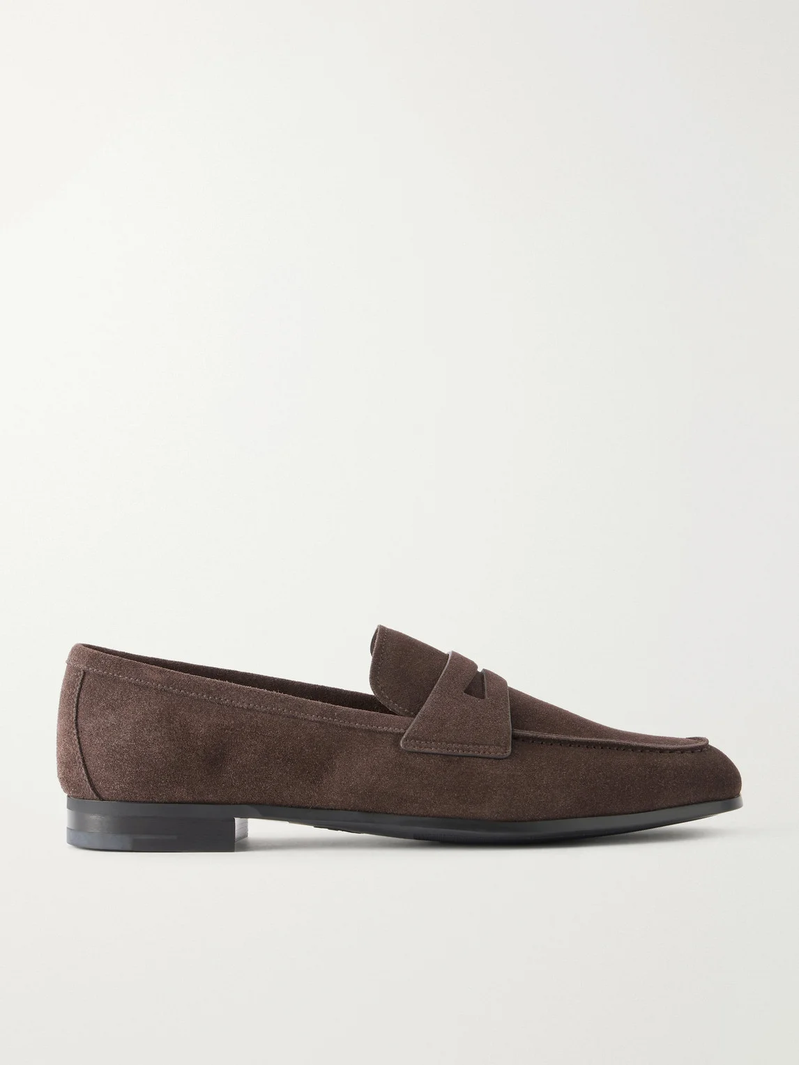 Milton Suede Penny Loafers - 1