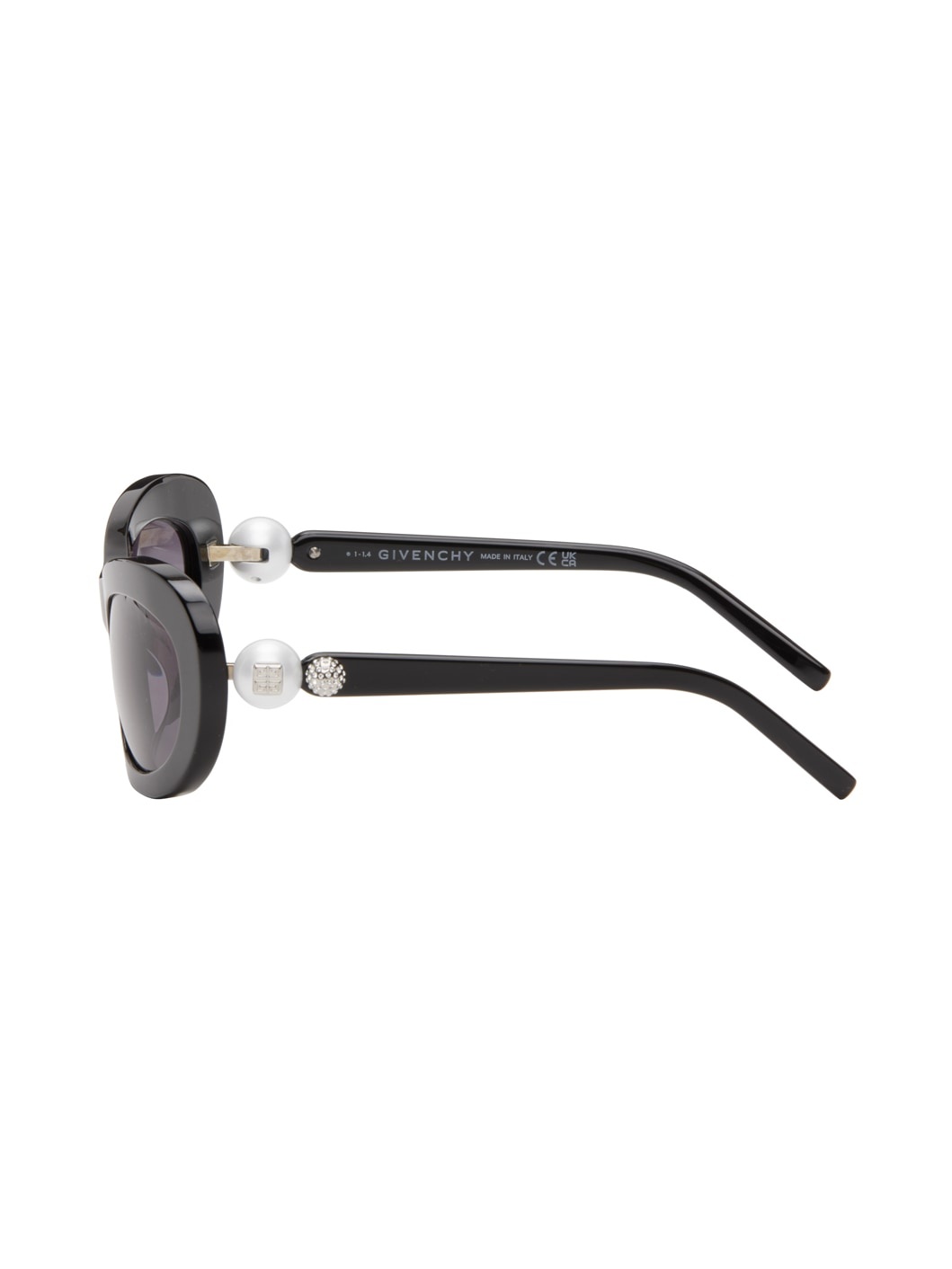 Black 4G Pearl Sunglasses - 3