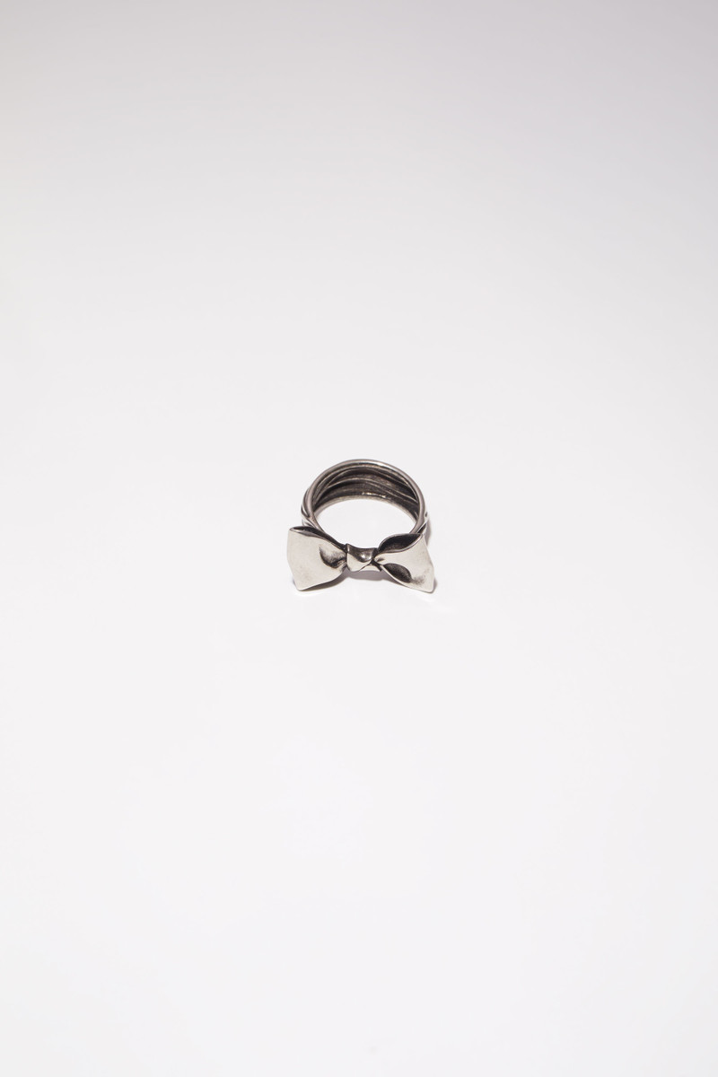 Bow ring - Antique Silver 1