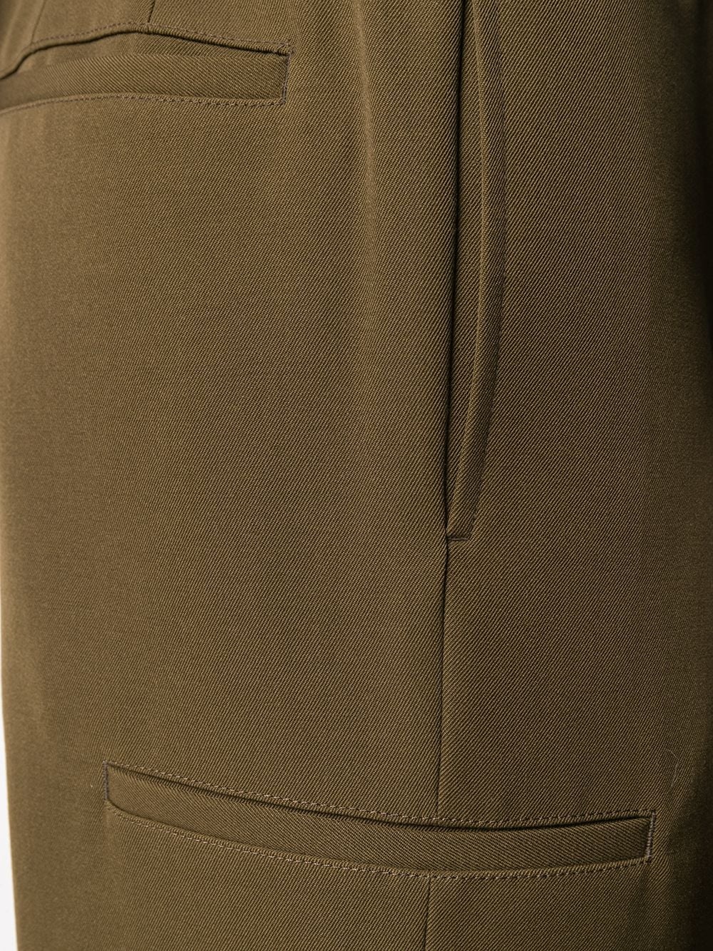 tailored straight-leg trousers - 5