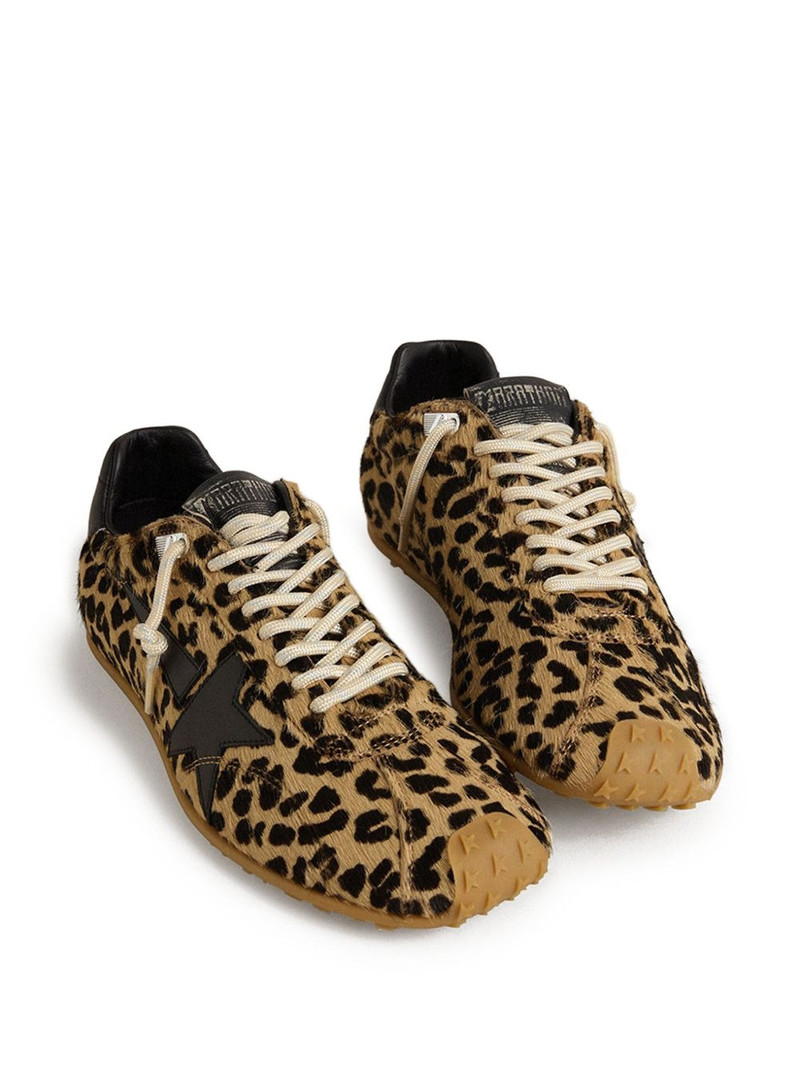 Golden Goose Marathon Speed leopard sneakers outlook