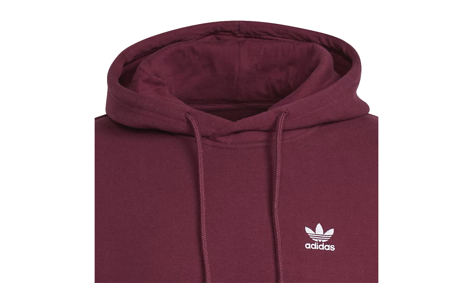 Adicolor Essentials Trefoil Hoodie "Burgundy" - 2