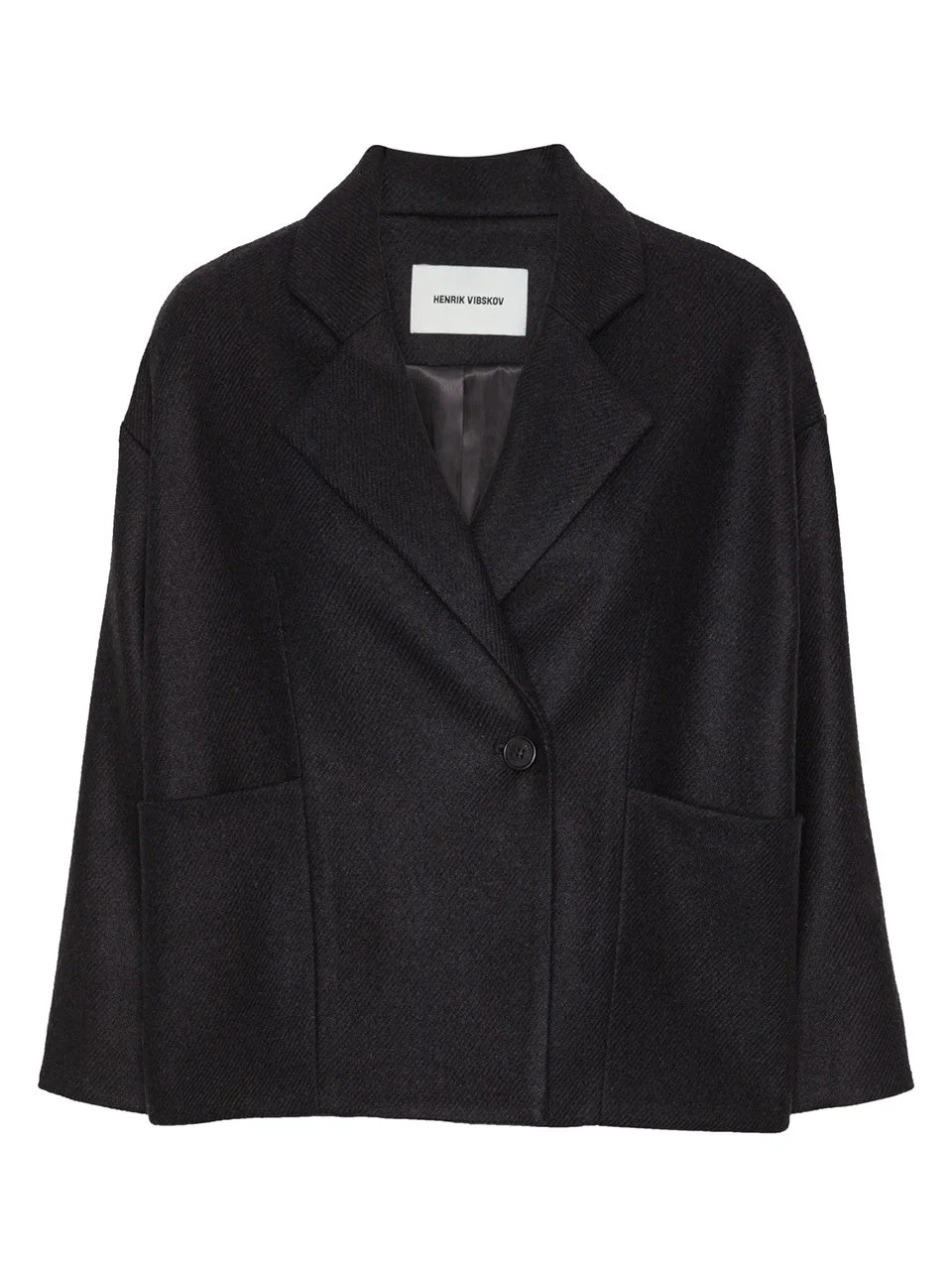SHADY SUIT JACKET - BLACK - 1
