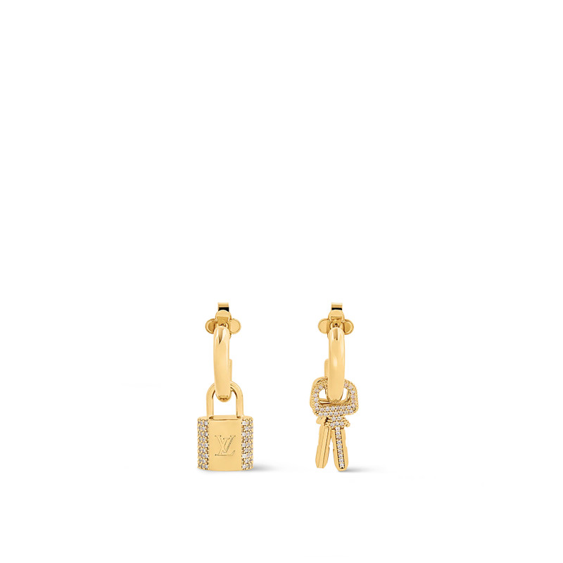 LV Padlock Earrings 1