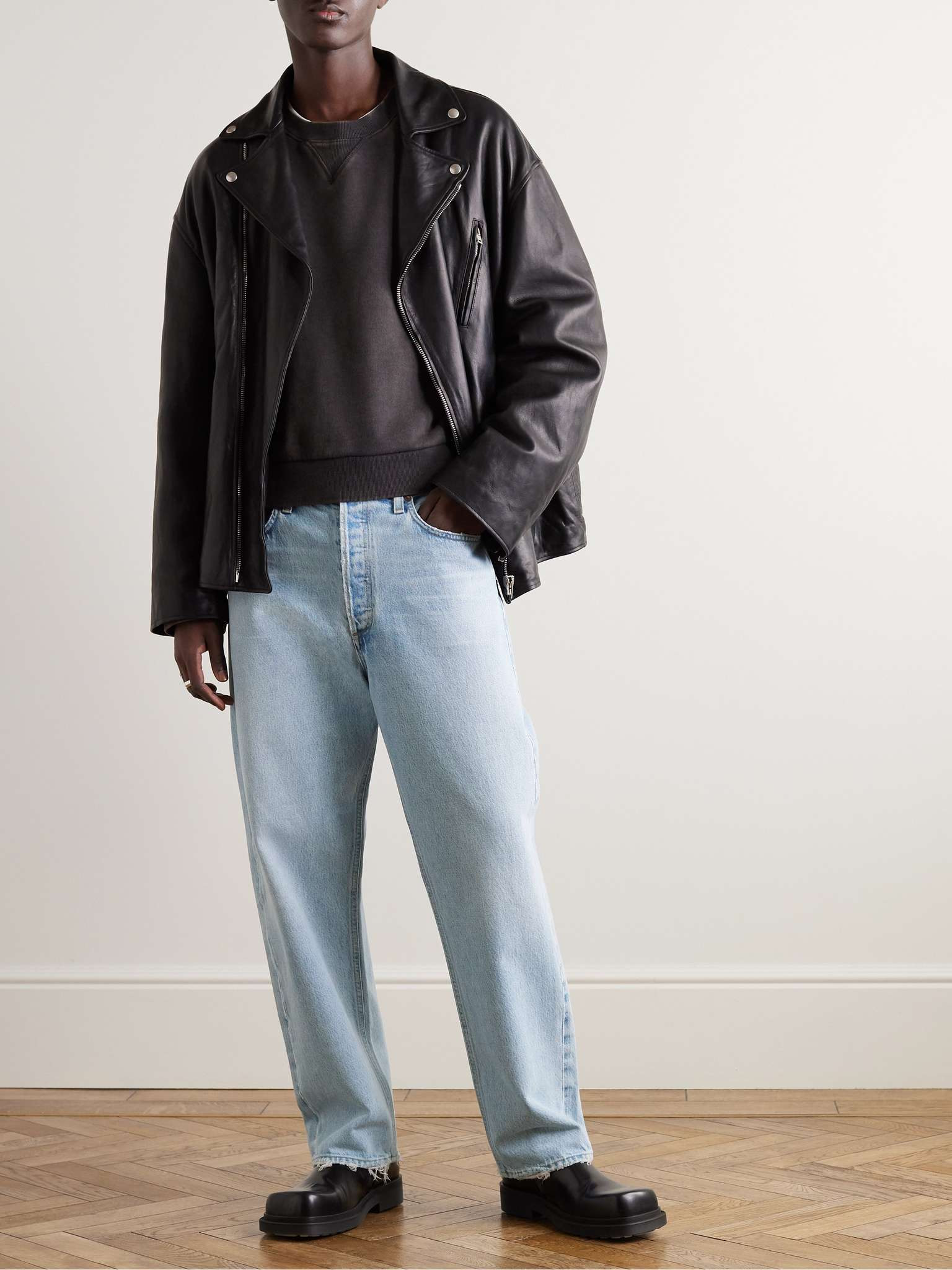 90's Straight-Leg Distressed Jeans - 2