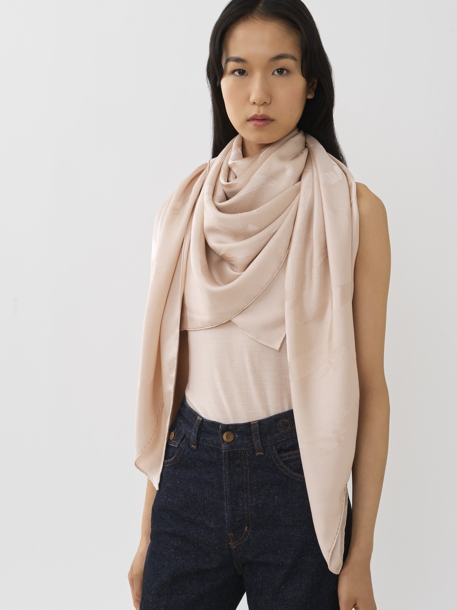 RIBBON SCARF - 4