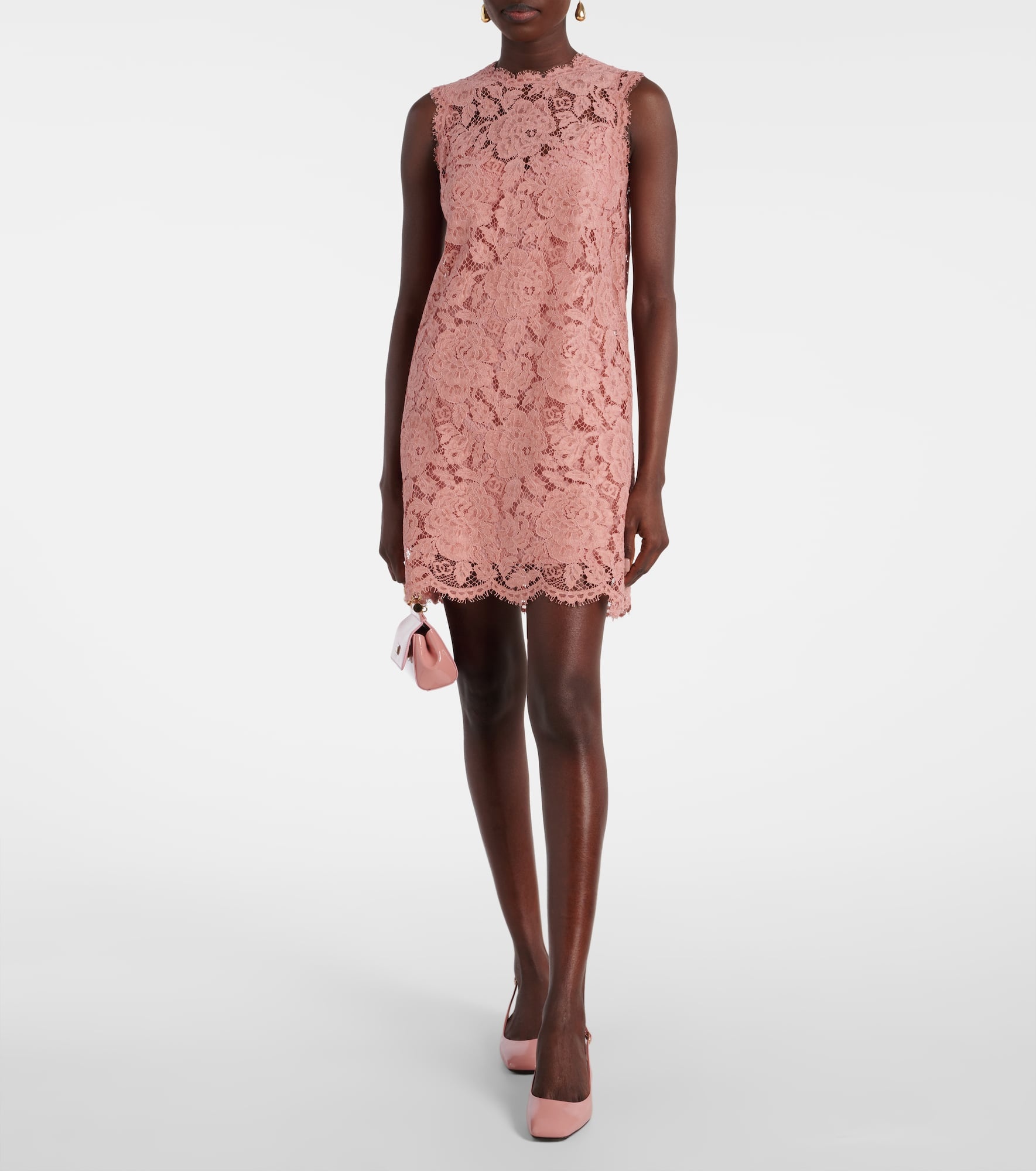 DG lace minidress - 2