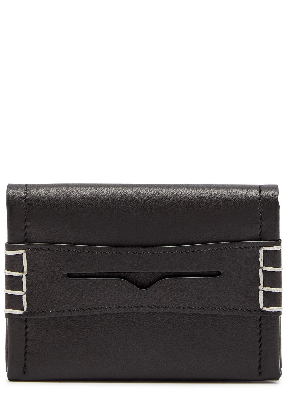 JW Anderson Loafer Leather Card Holder - 1