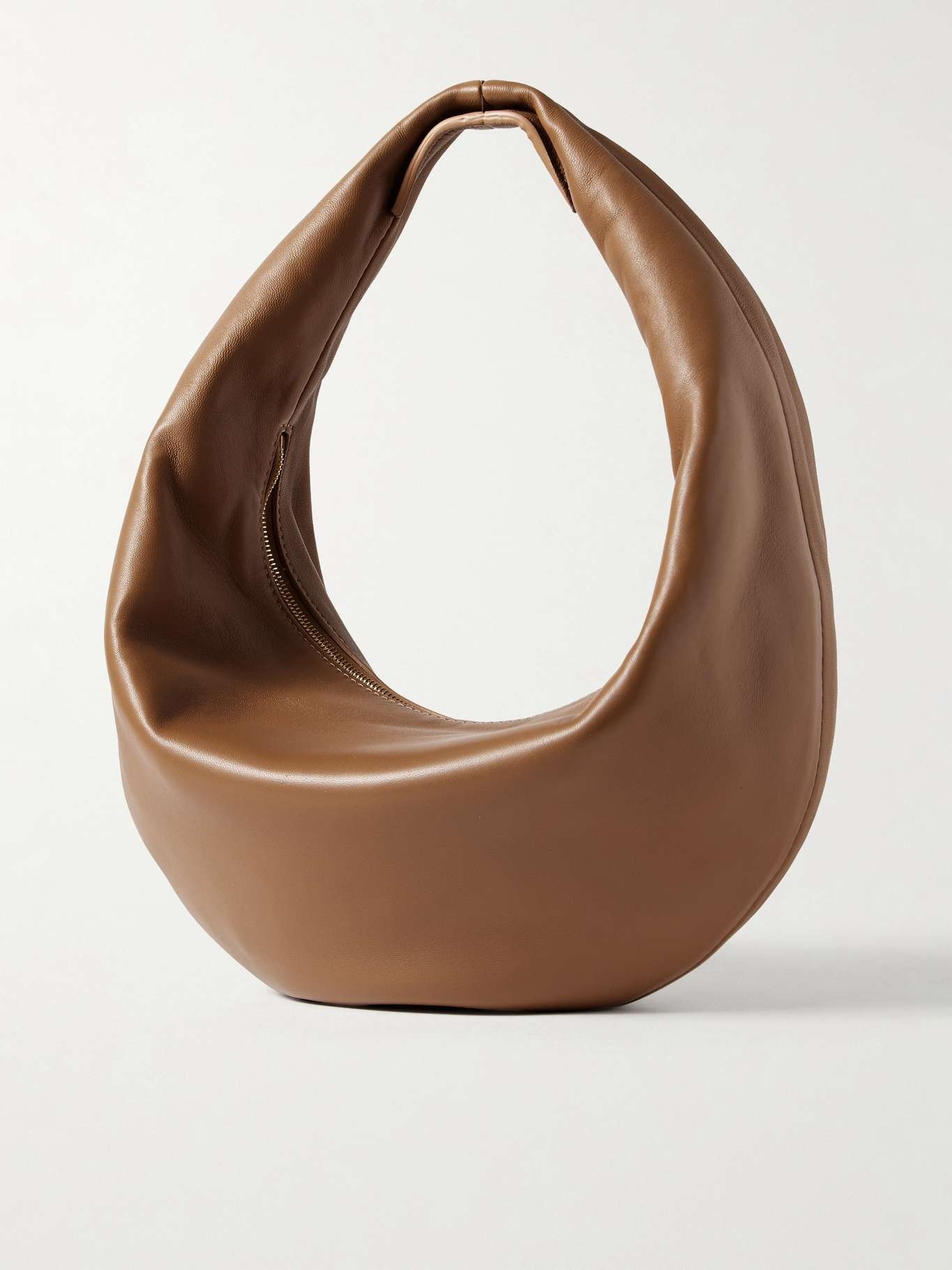 Olivia medium leather tote - 6