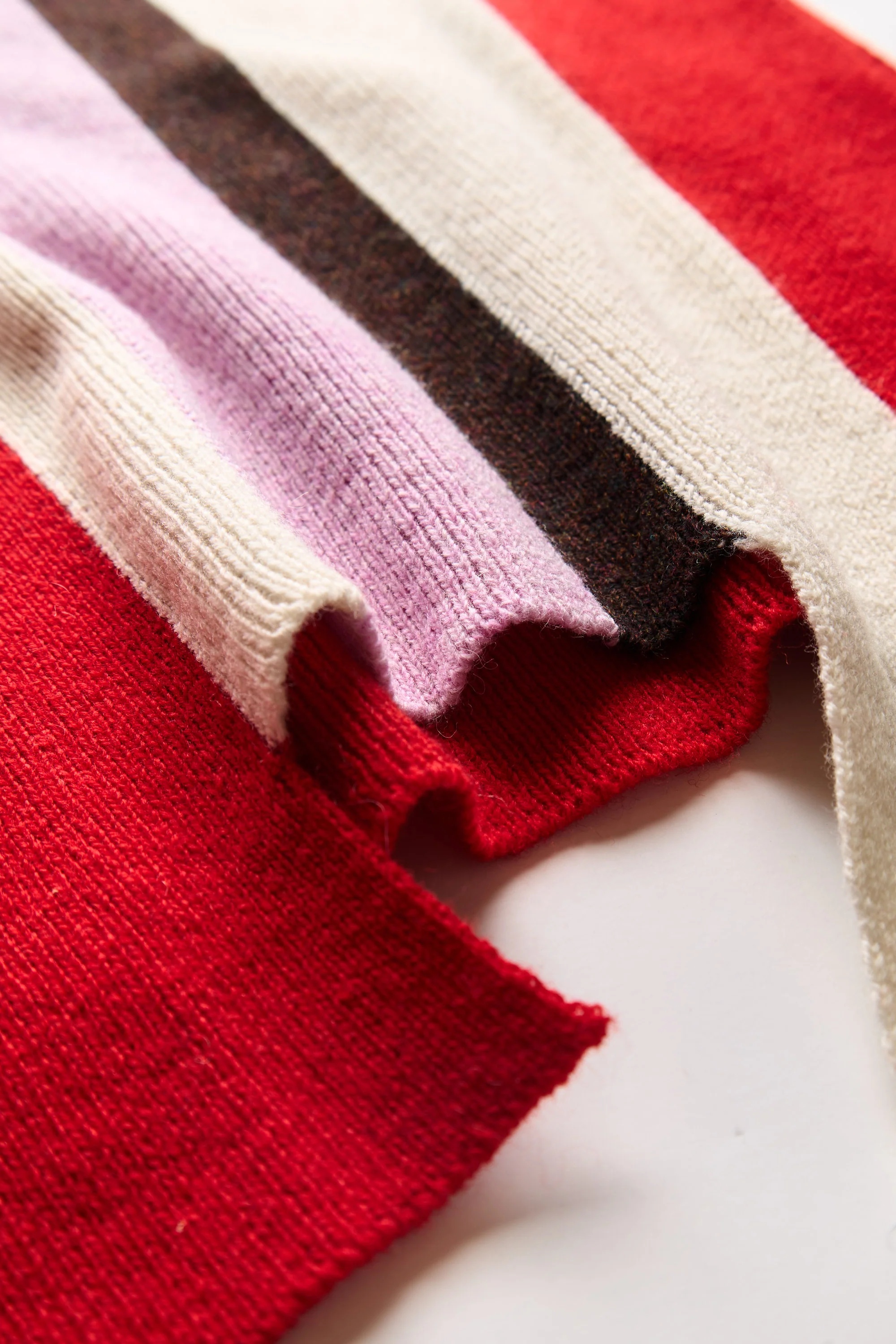 Edward Cuming Intarsia Vertical Stripe Sweater - 3