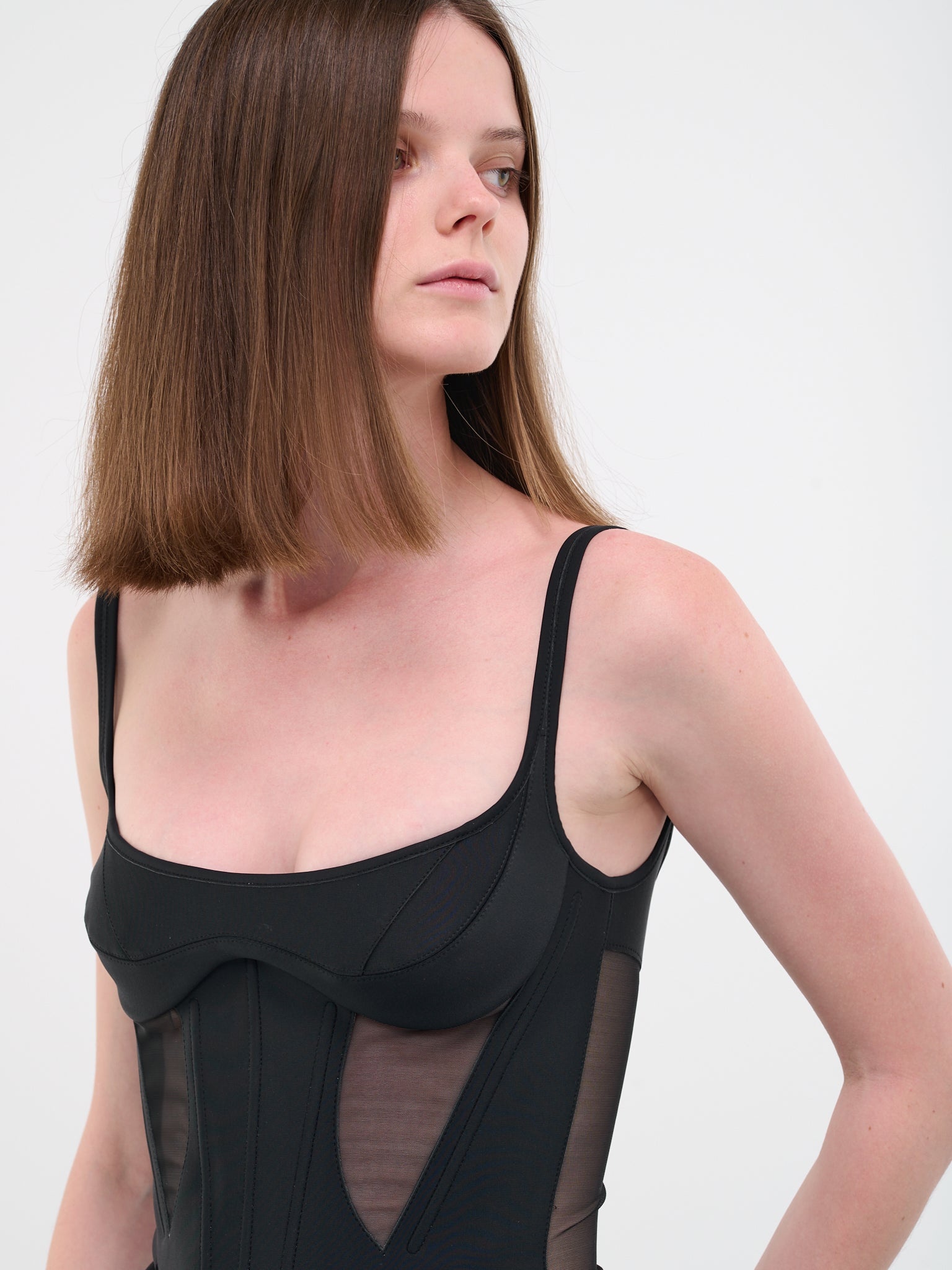 Bonded Illusion Corset - 4