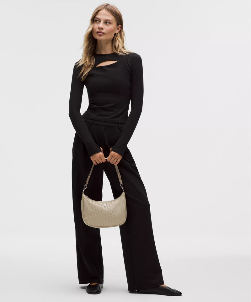 lululemon City Essentials Small Shoulder Bag 3L *L Monogram Jacquard outlook