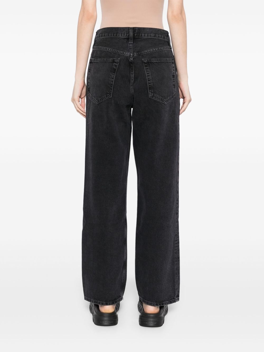 V-waist jeans - 4