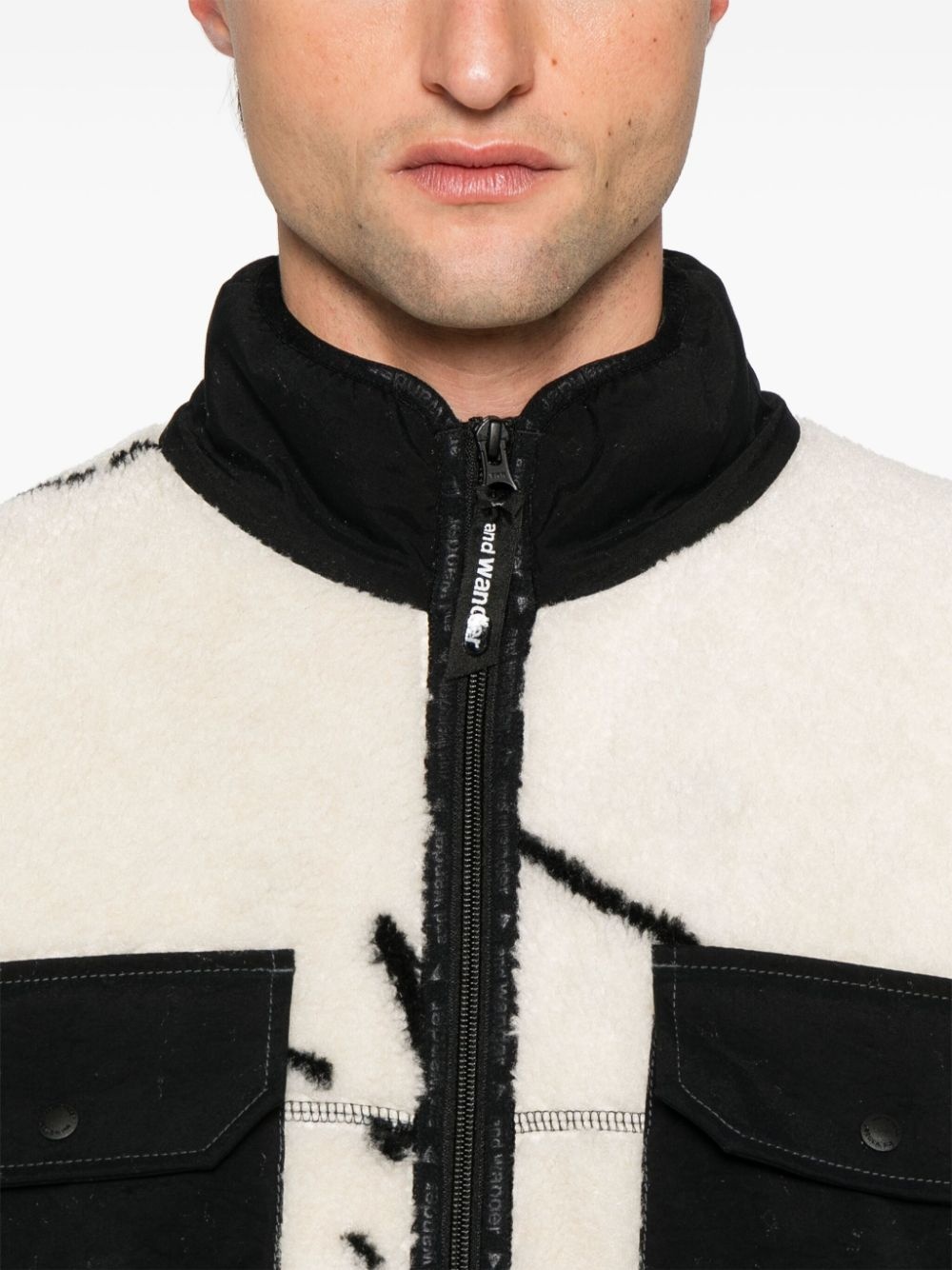 Map Key Boa jacket - 5