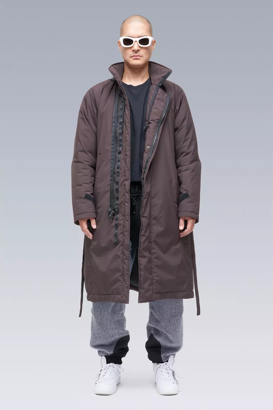 J99-WS 2L Gore-Tex Infinium™ Windstopper® Climashield® Coat Schwarzrot - 1