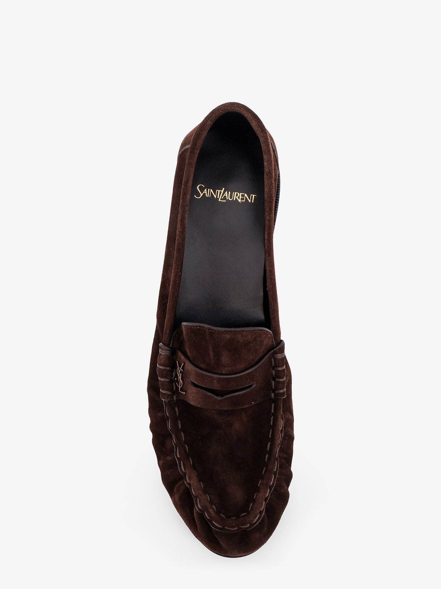 Saint Laurent Le Loafer 15 Moc Suede Loafers - 5