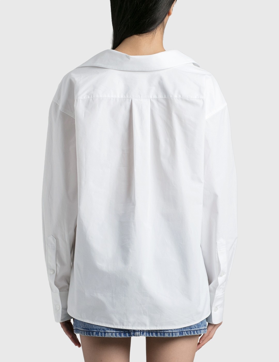 BUTTERFLY PULL UP BUTTON DOWN SHIRT - 3