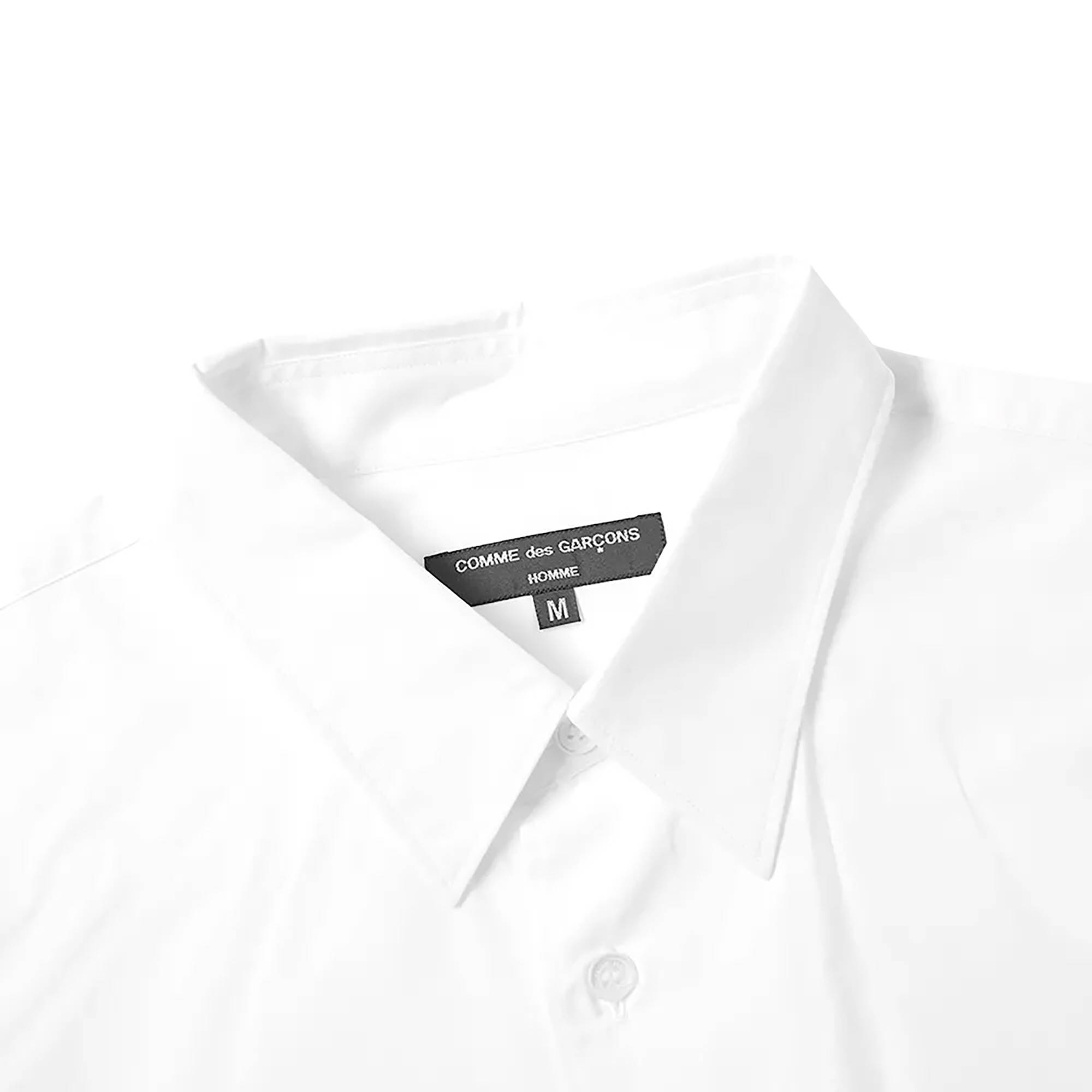 Comme des Garçons Homme Plus Letter Printed Shirt 'White' - 2