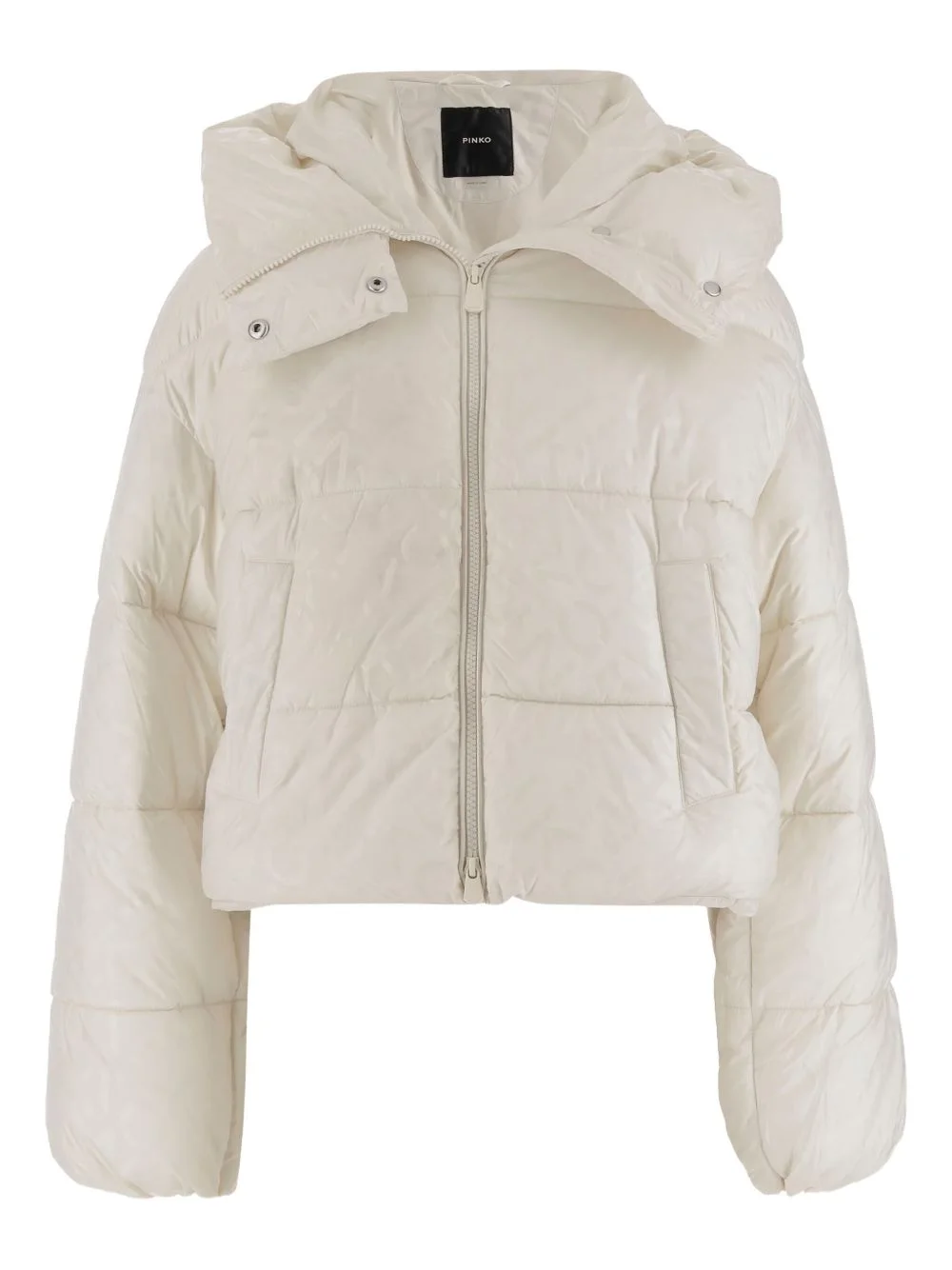 hooded puffer jacket - 1