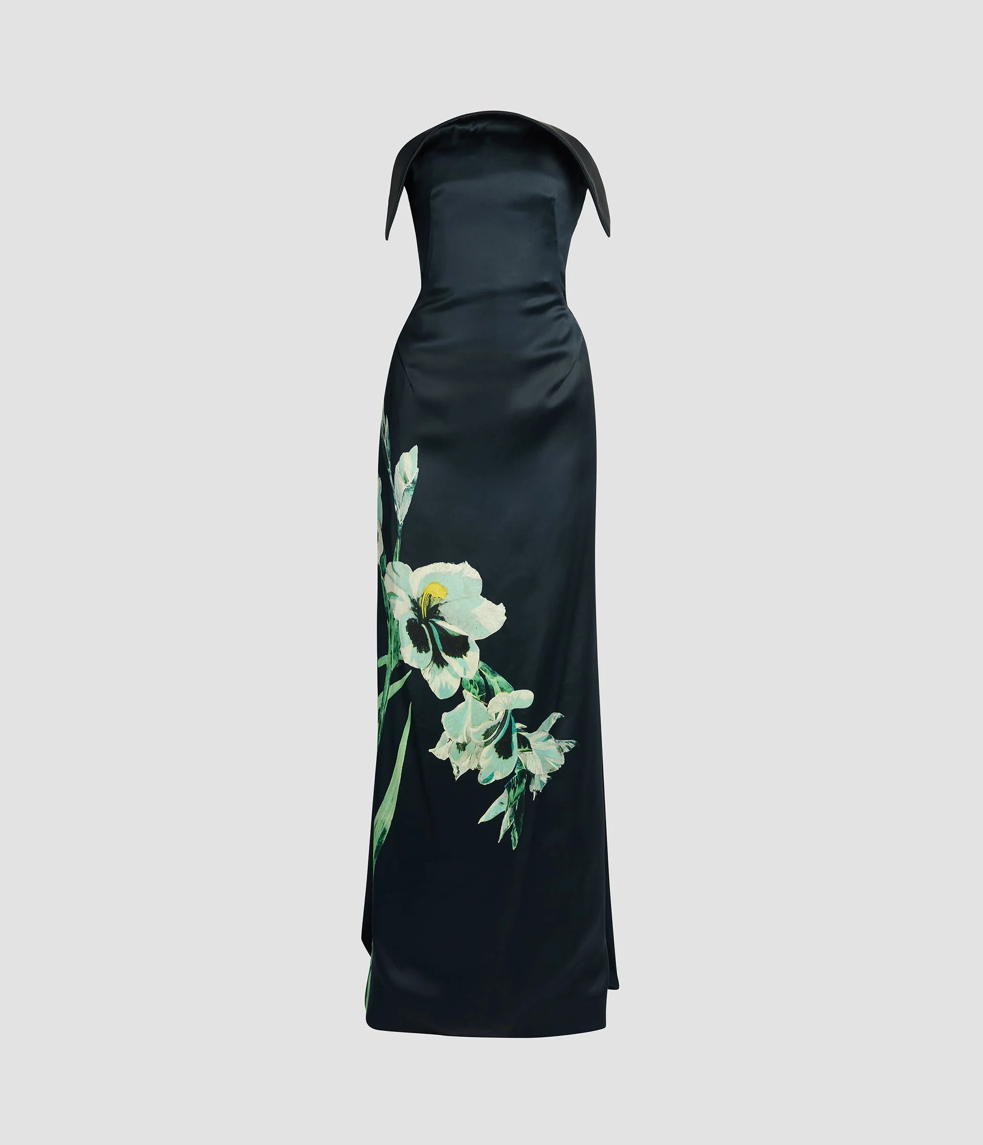 FLORAL DUCHESS BUSTIER GOWN - 1