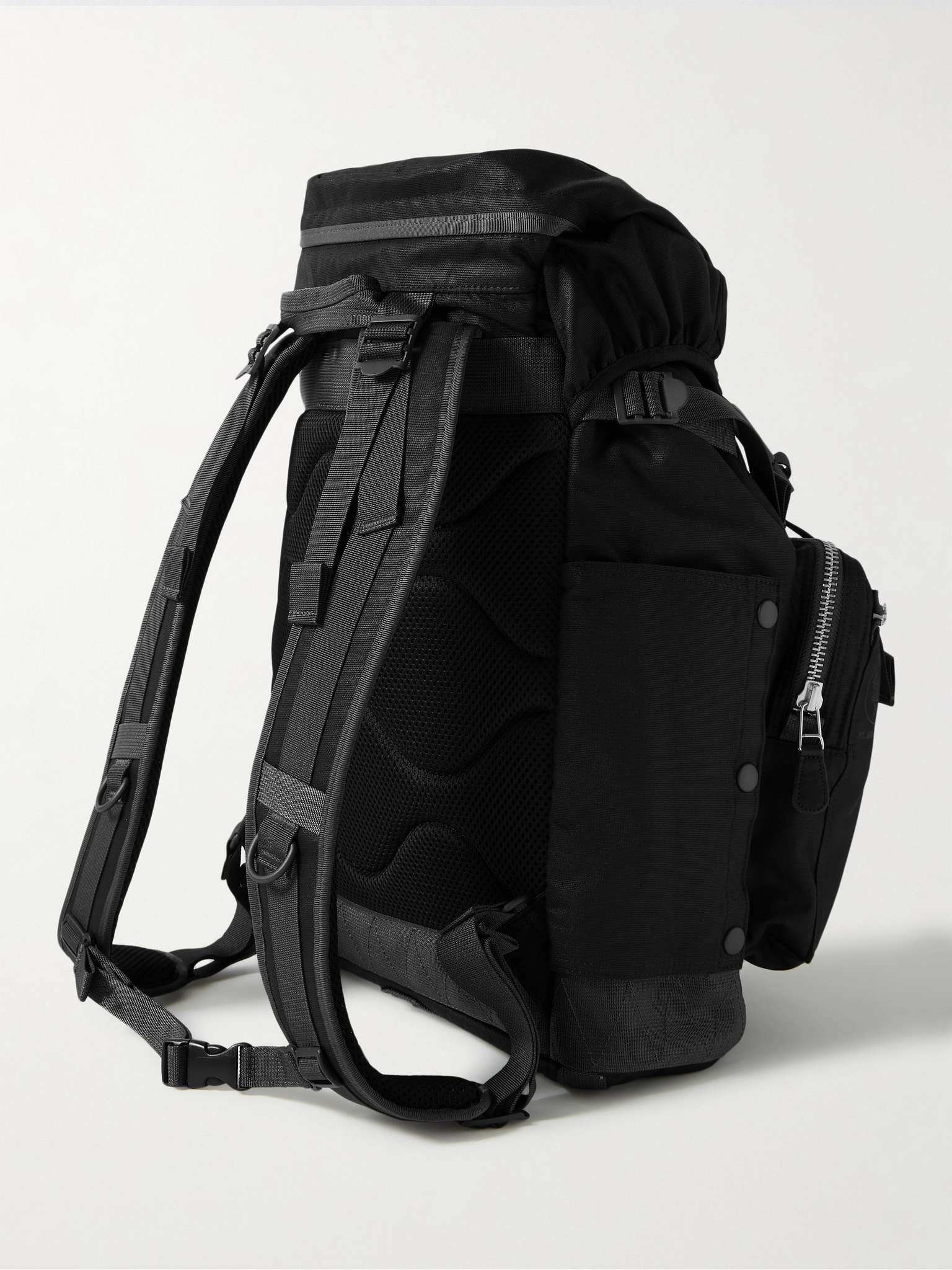 Flying Ace Webbing-Trimmed Nylon Backpack - 4