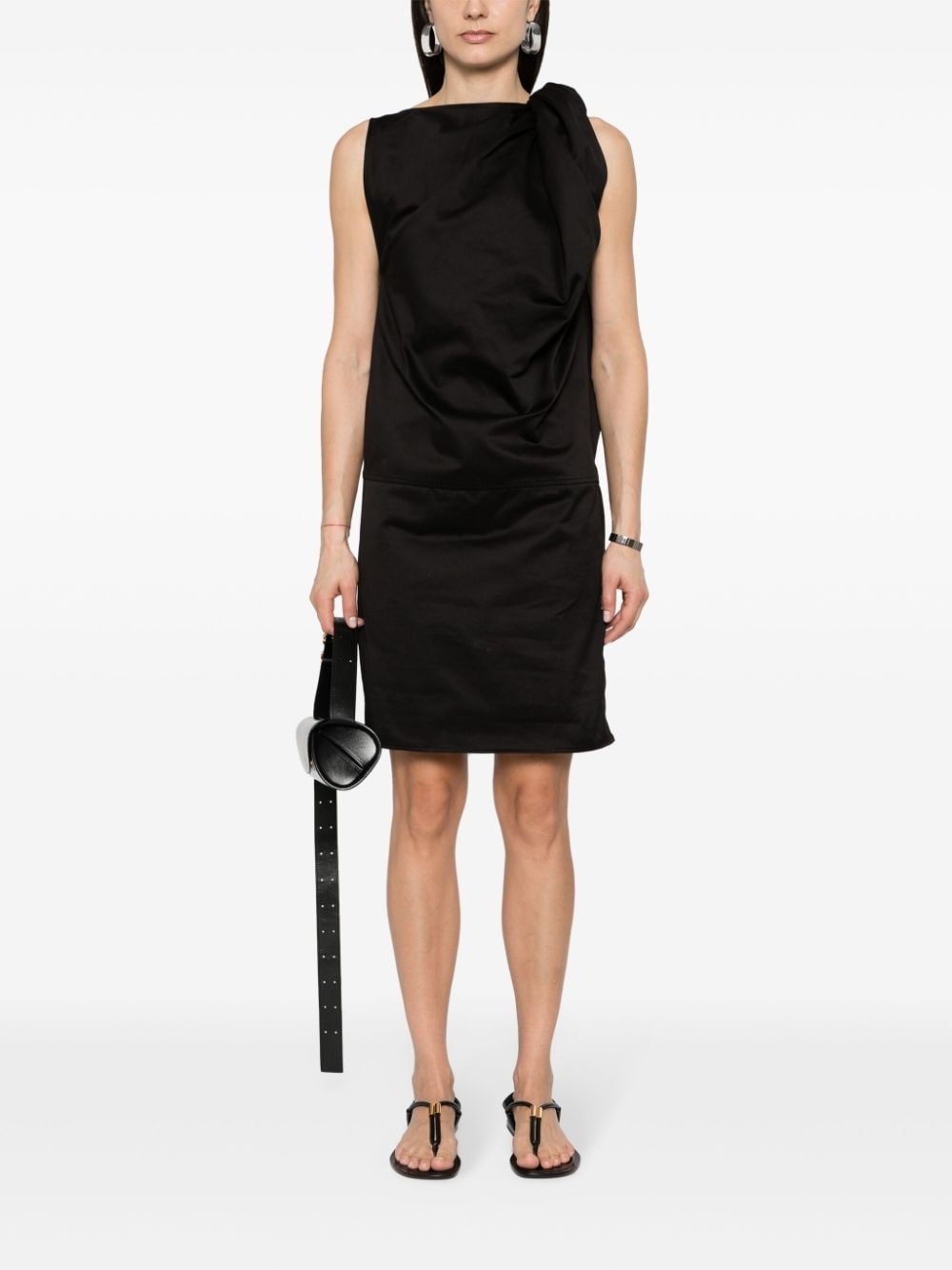shoulder-twist dress - 2