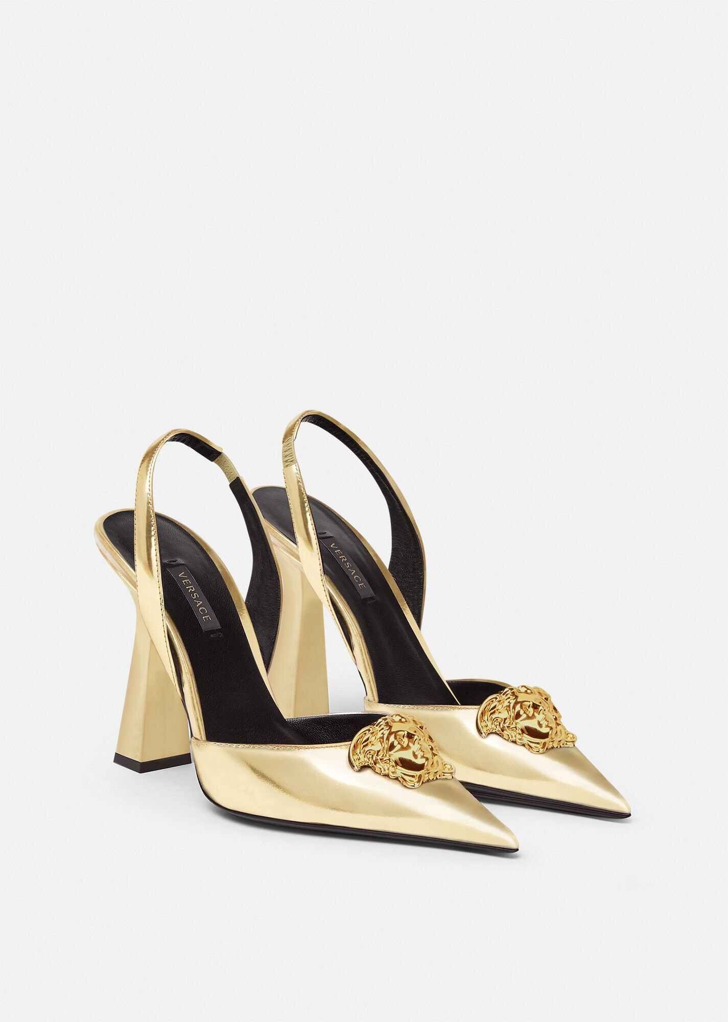 la medusa sling-back pumps - 2