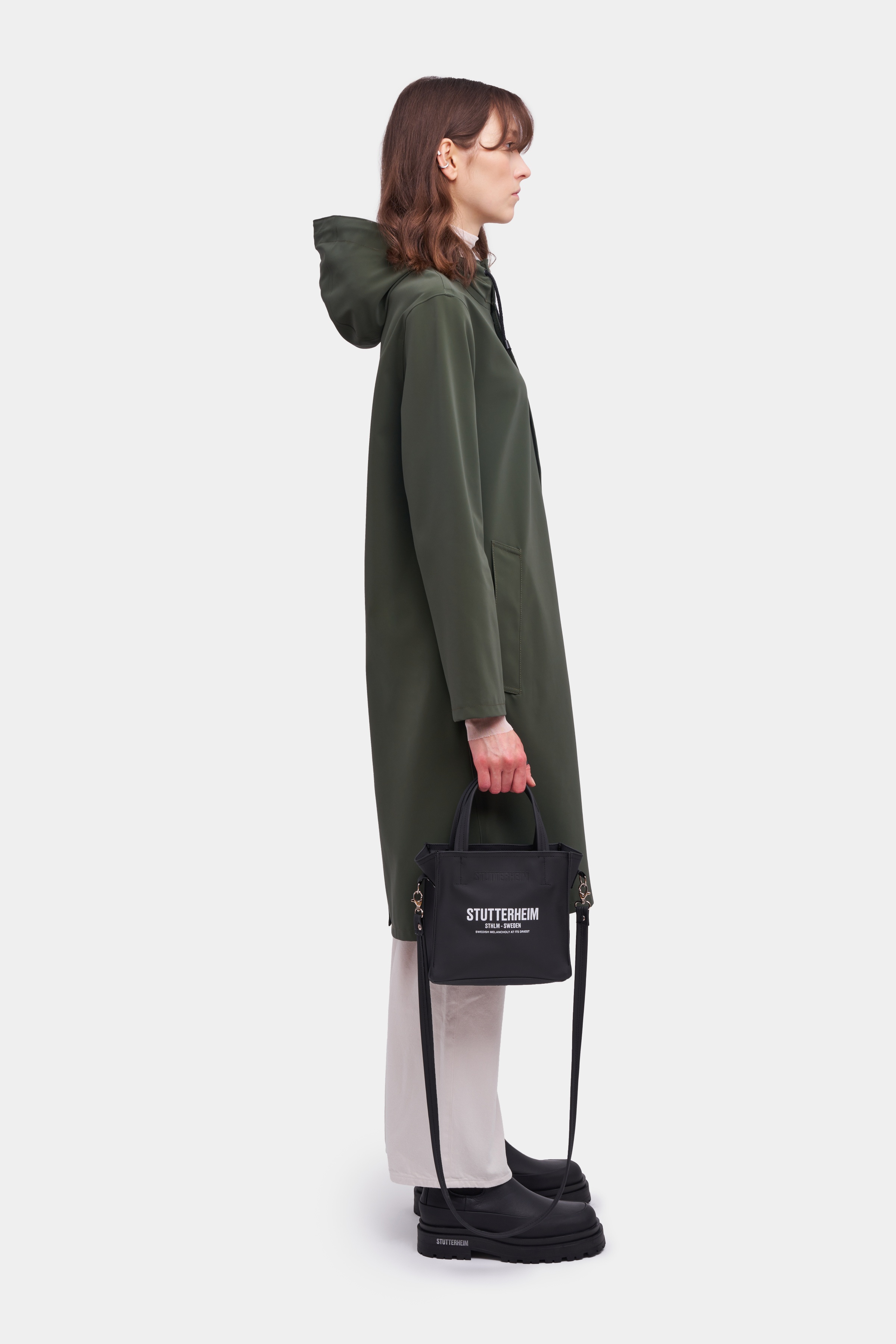 Stockholm Long Suede Women Dark Green - 3
