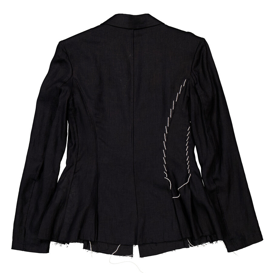 Yohji Yamamoto Hand Stitch Linen Cloth Jacket - 7