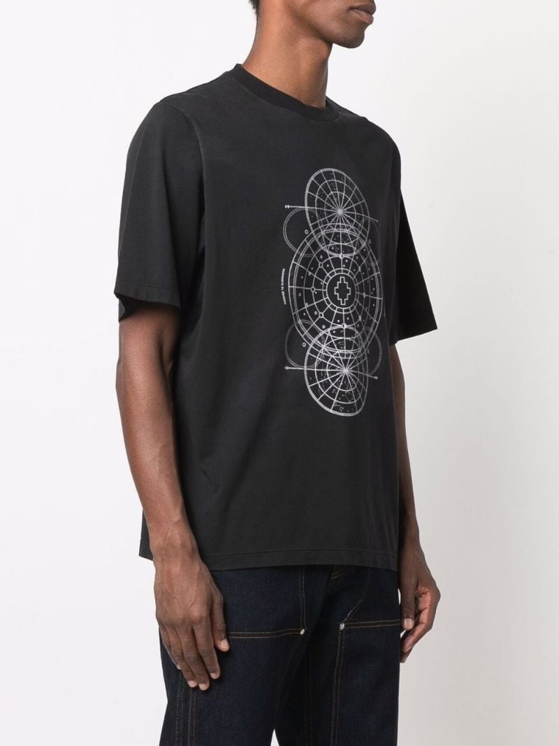 Astral-print T-shirt - 3