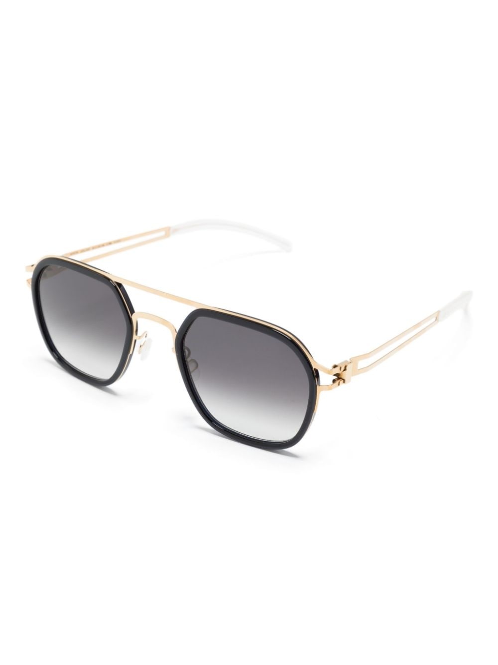 Leeland geometric-frame sunglasses - 2