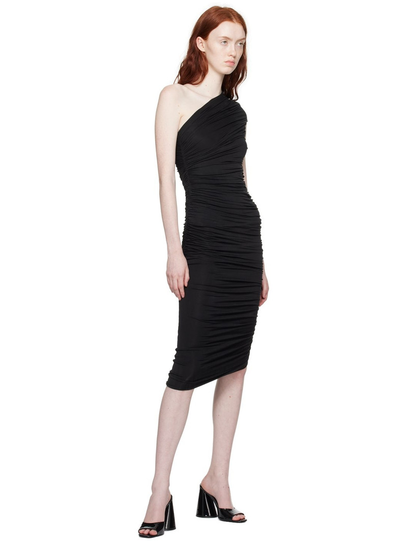 GAUGE81 Black Ira Midi Dress outlook