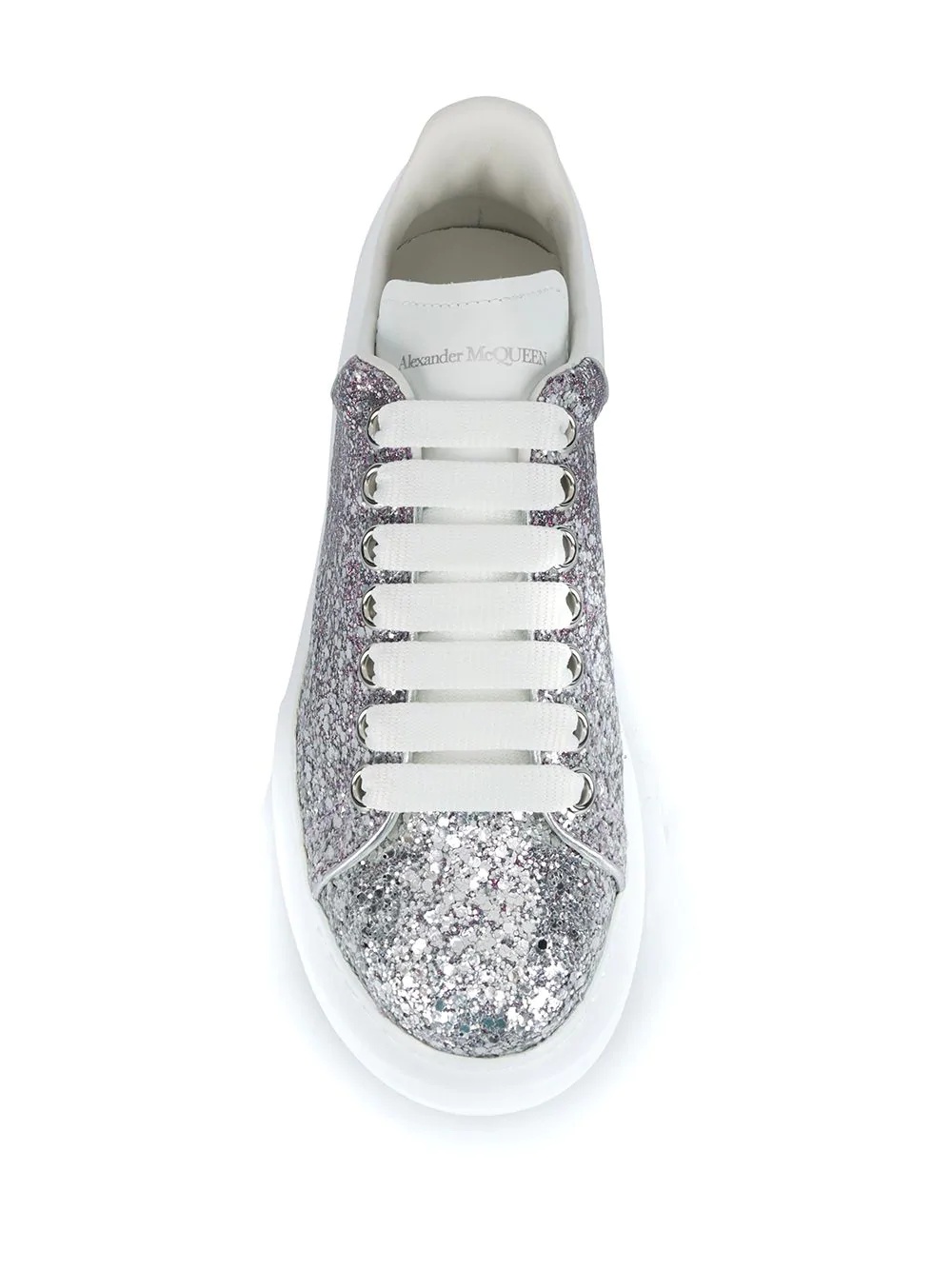 oversized glitter sneakers - 4