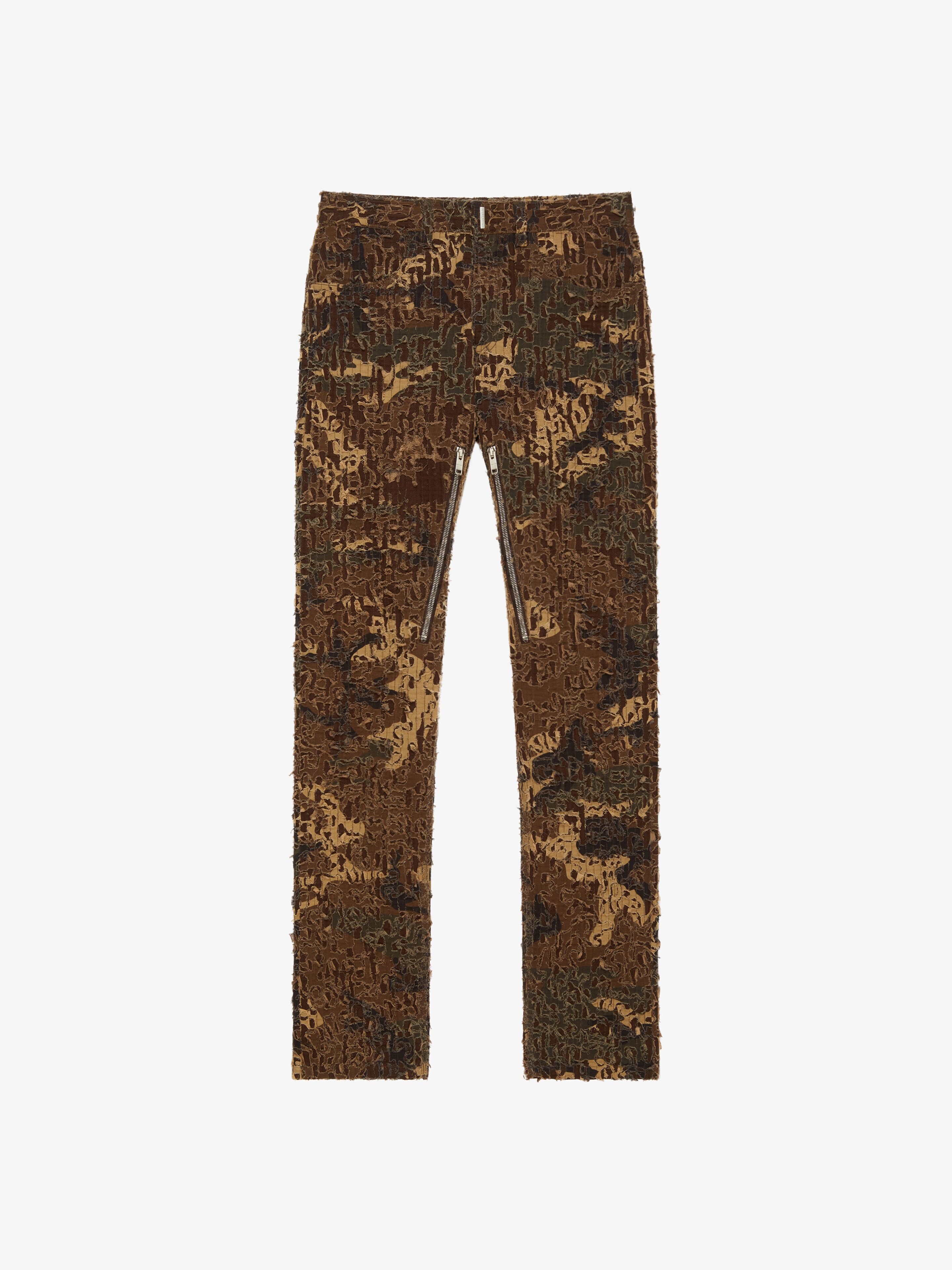 SLIM-FIT JEANS IN 4G DESTROYED DENIM - 1