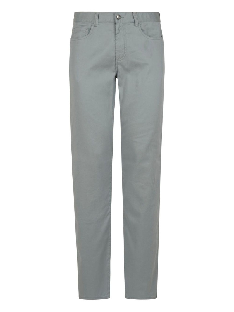 slim-cut trousers 1
