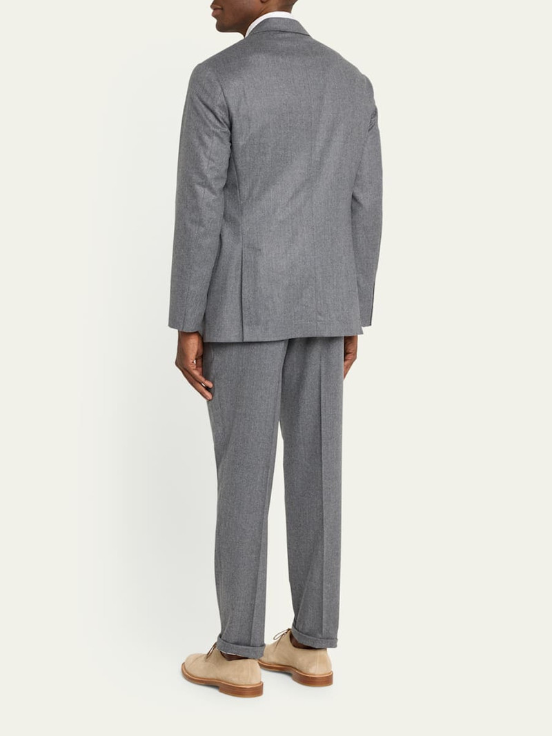 Brunello Cucinelli Men's Solid Wool Suit outlook