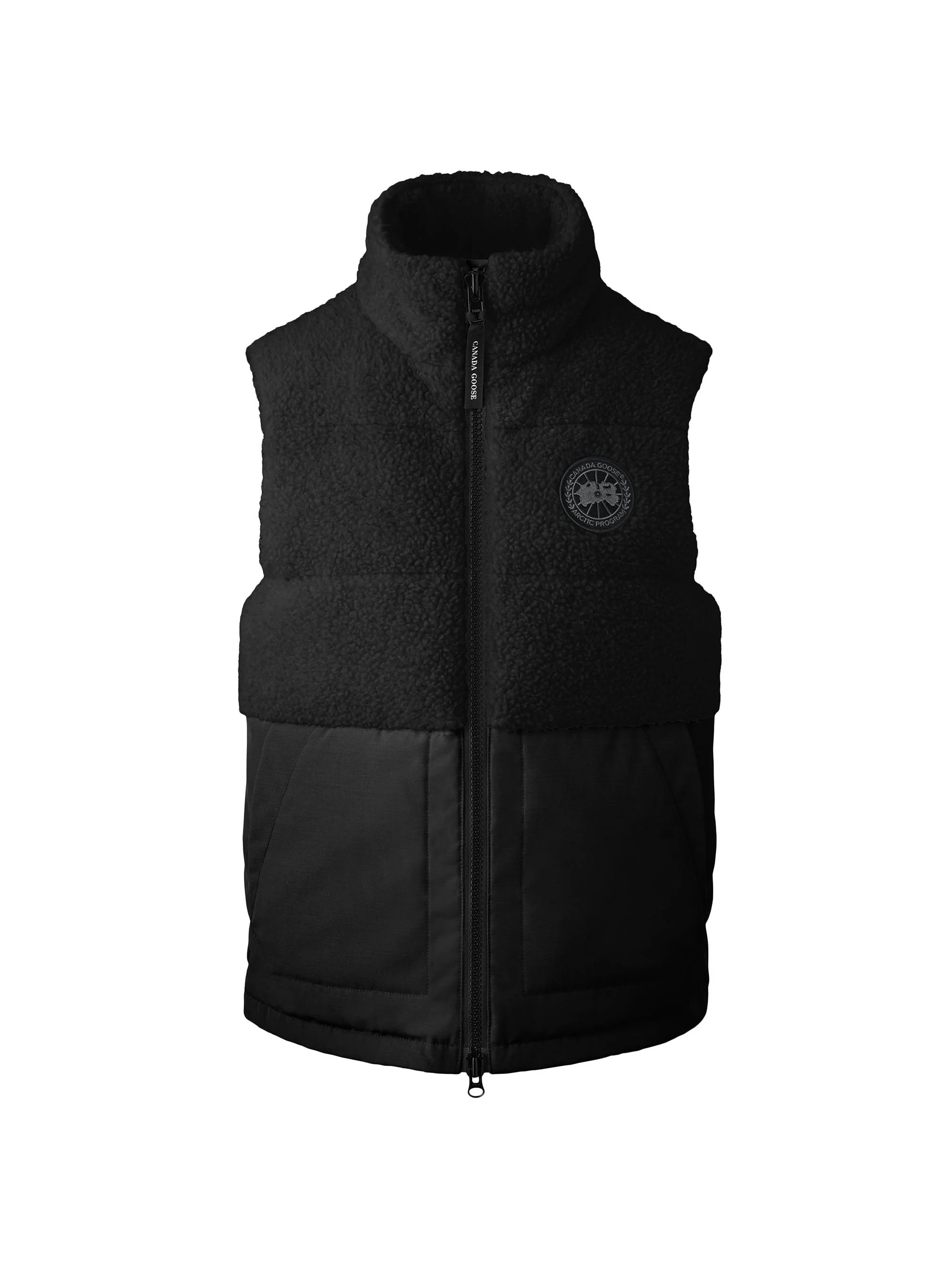 Women's Elora Down Vest - Black - 1