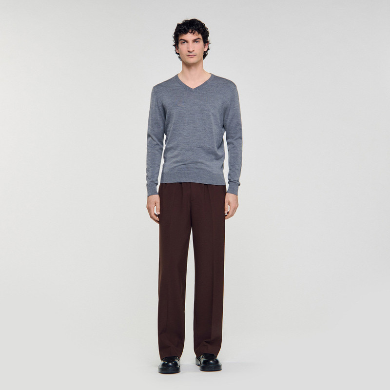 Sandro FINE WOOL SWEATER outlook
