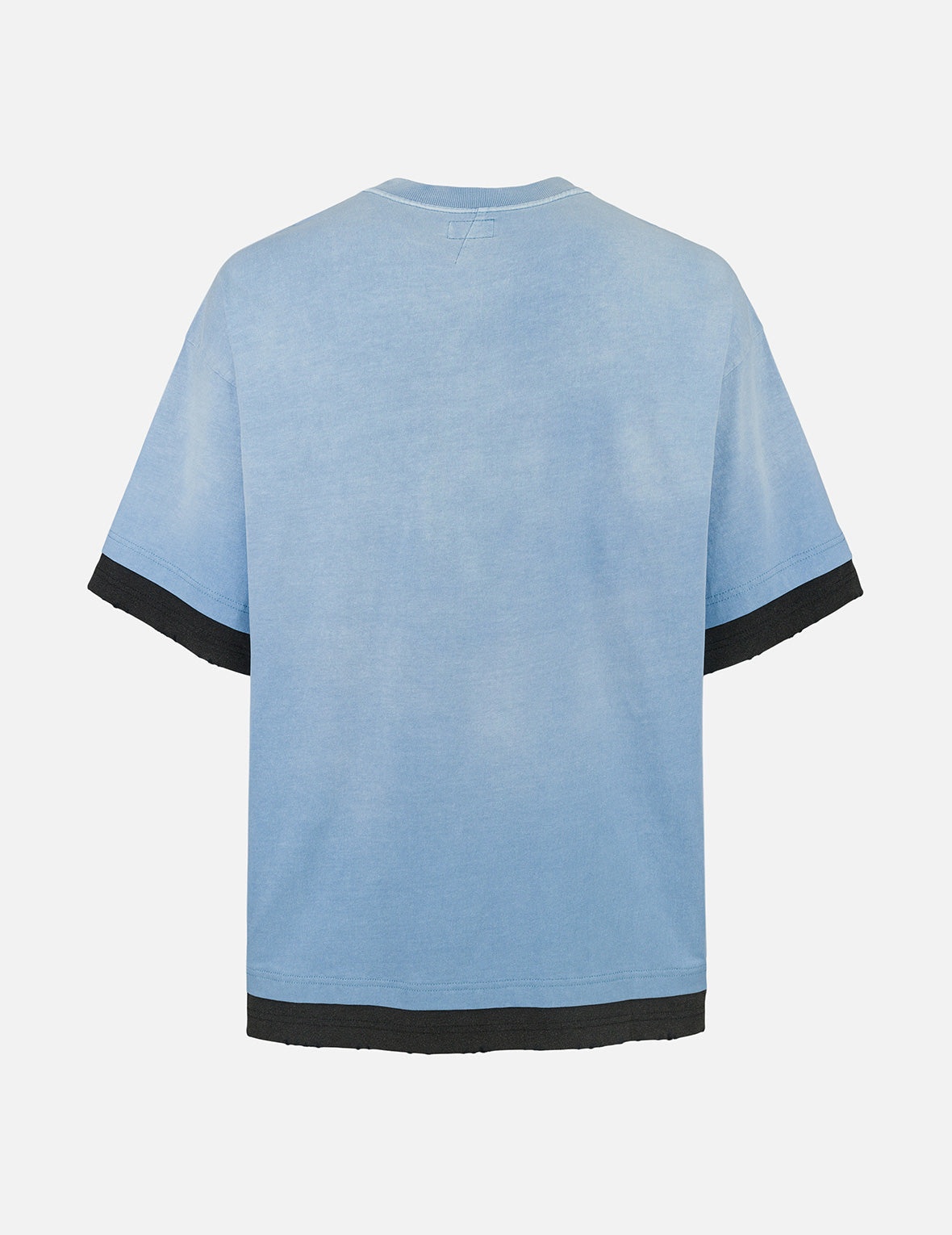 Washed 2-in-1 Oversized T-shirt - 2