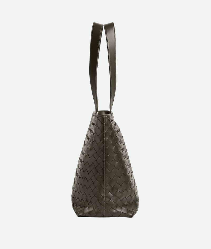 Small Intrecciato Zipped Tote 4